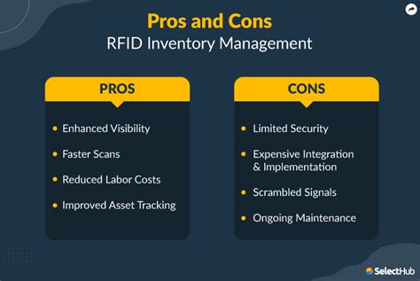 advantages and disadvantages of rfid based security system|rfid pros and cons.